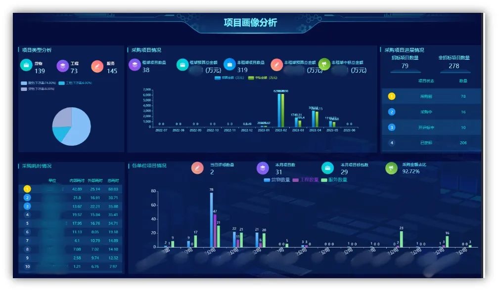 项目画像分析